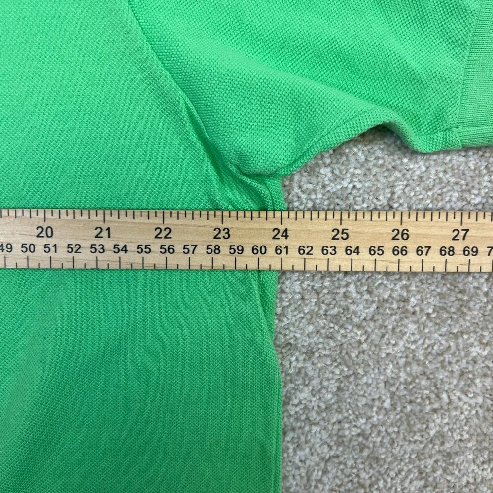 Mens‎ Lacoste Lime Green Polo Shirt Size 7 XXL